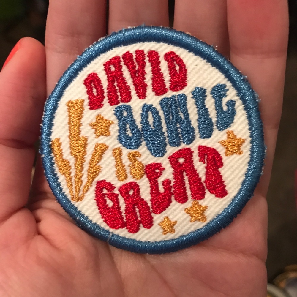 David Bowie is Great Patch